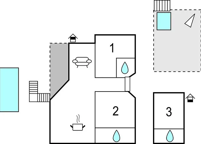 度假居 3 Bedroom In 塞维德
